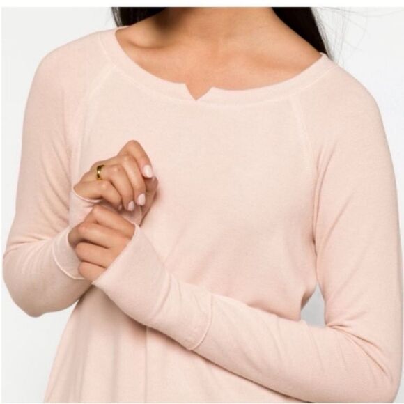 Michael Stars NWT treasure notch neck top in Sweet Pea Size XL - Picture 2 of 6